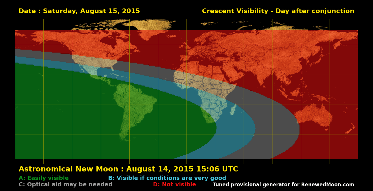 Next renewed moon map