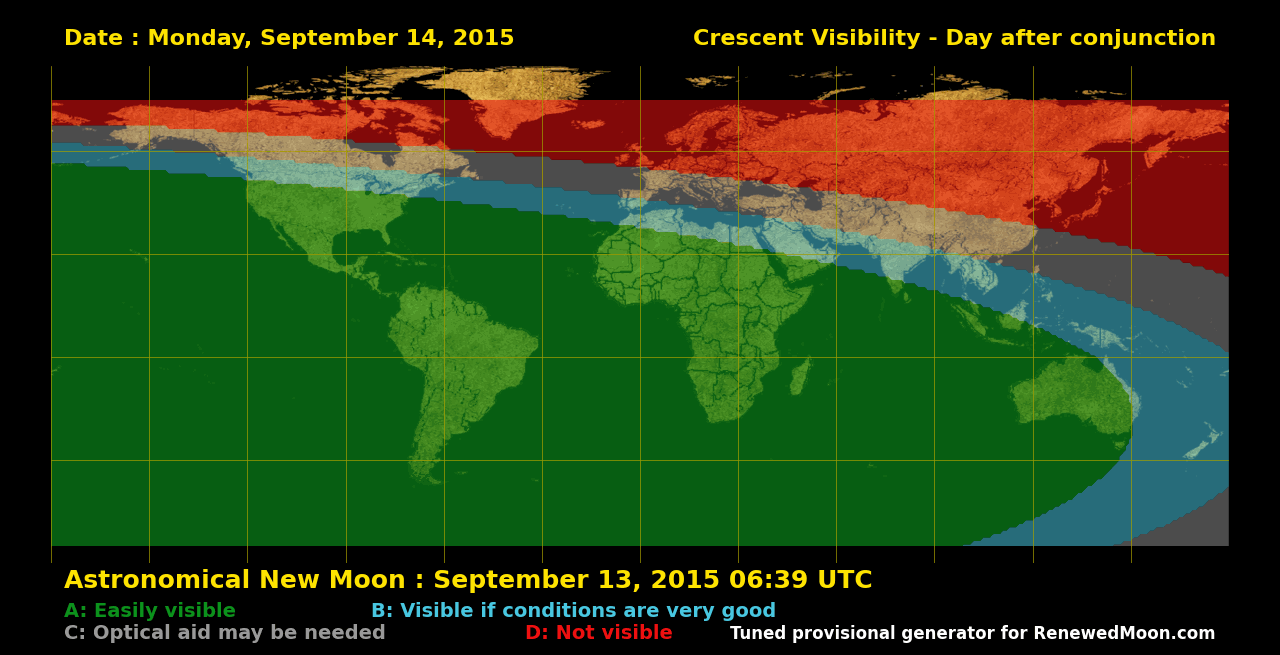 Next renewed moon map