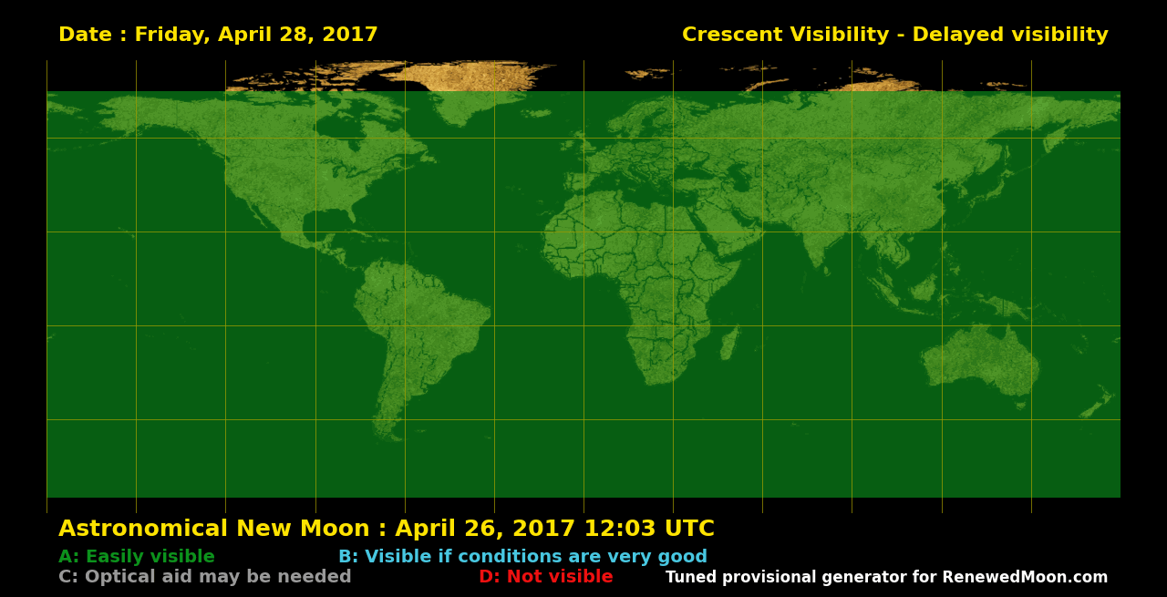 Next renewed moon map