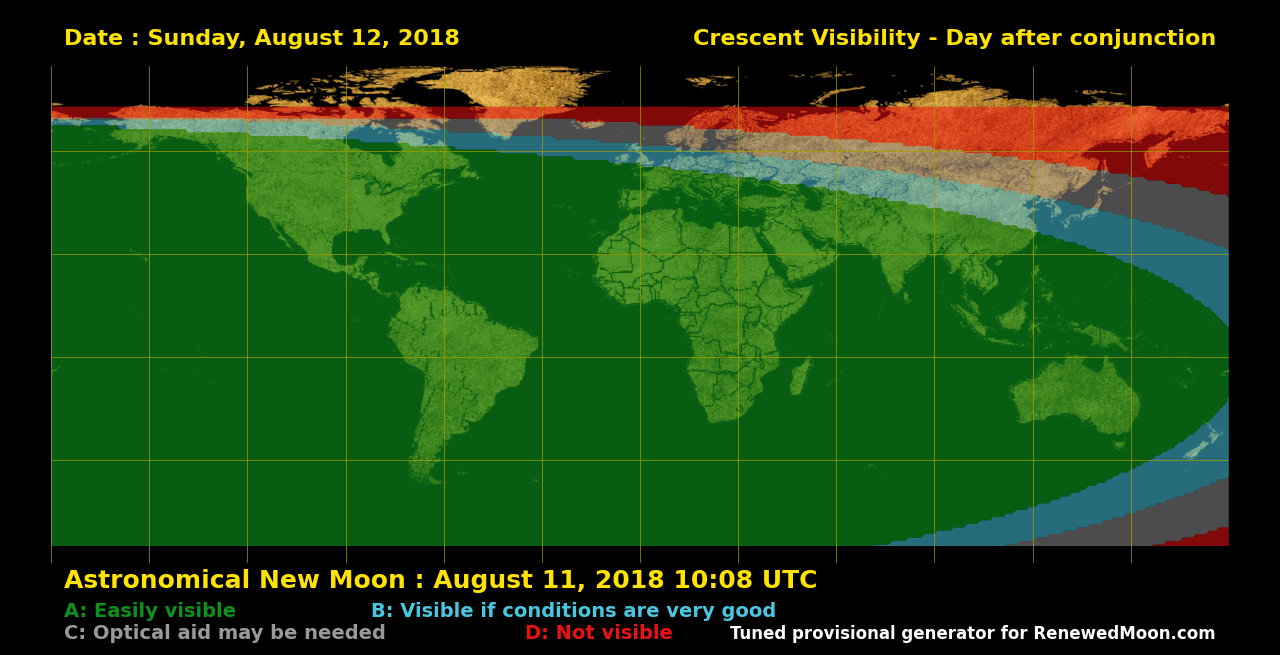 Next renewed moon map