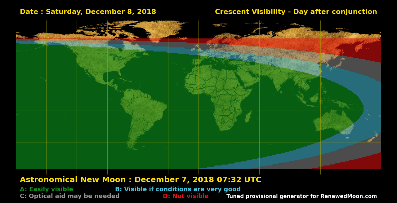 Next renewed moon map