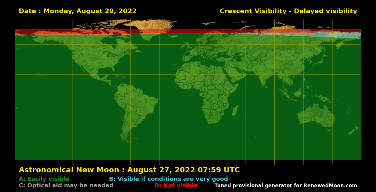 Next renewed moon map