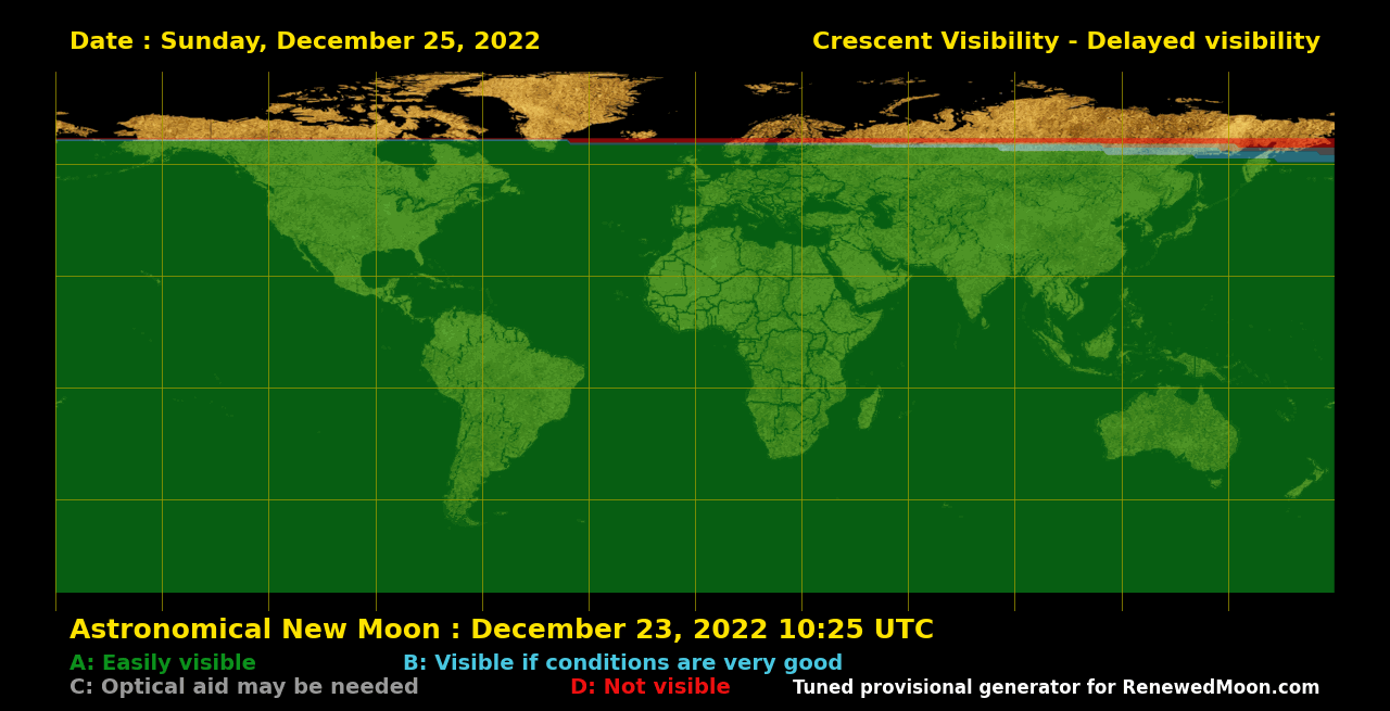 Next renewed moon map