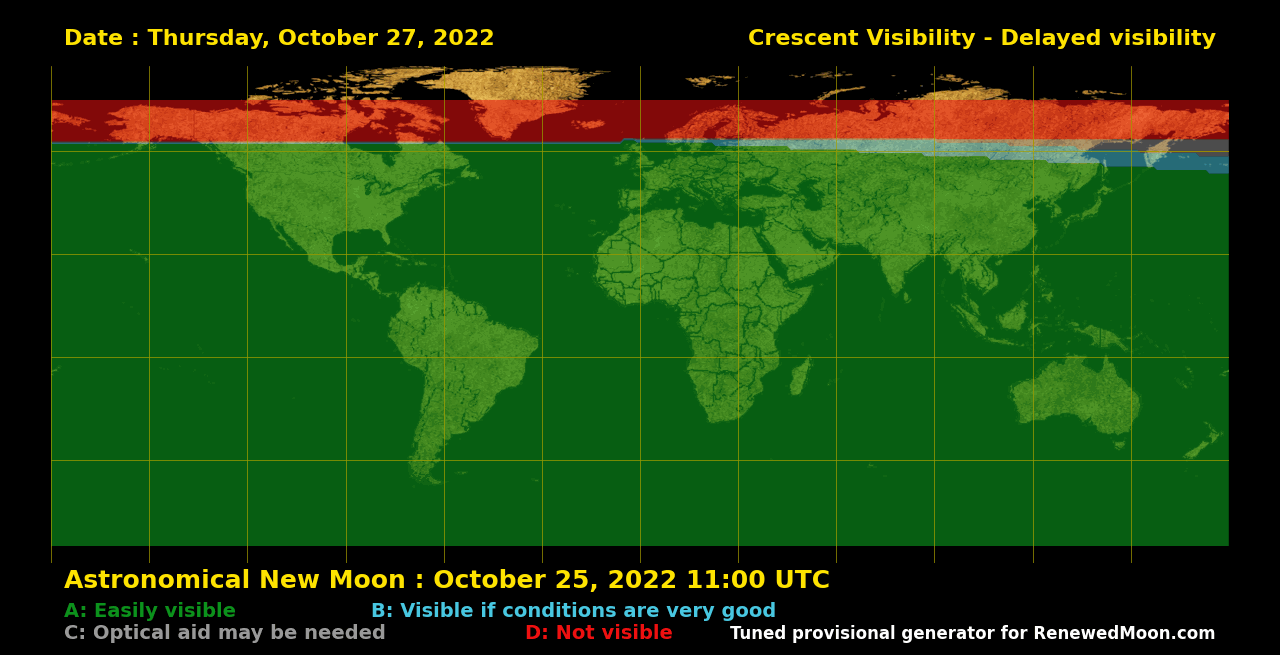 Next renewed moon map