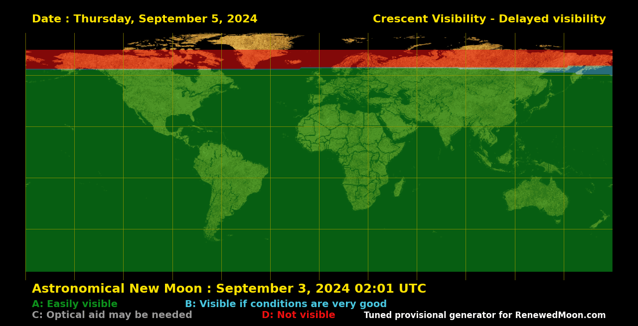 Next renewed moon map