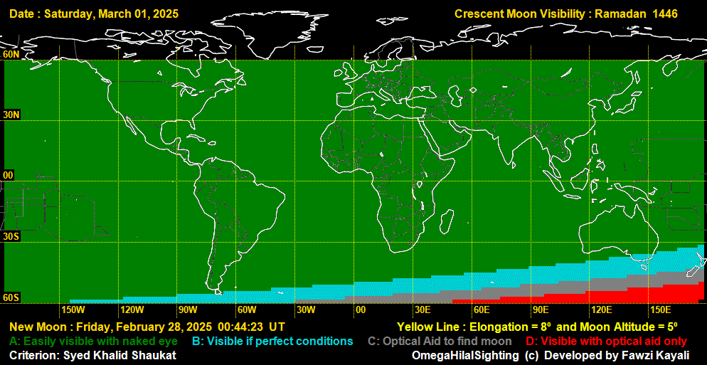Next renewed moon map