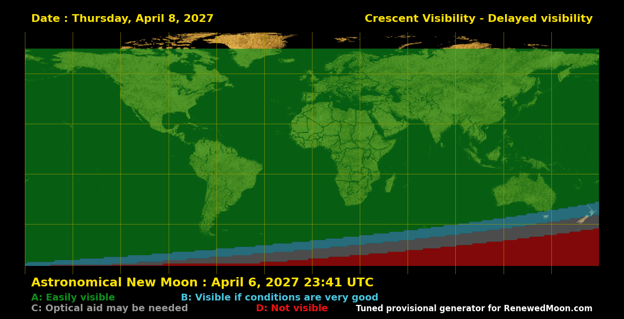 Next renewed moon map